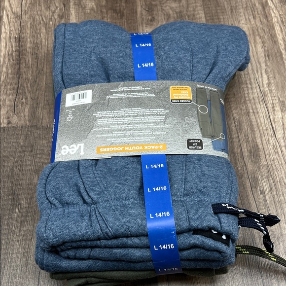 Lee Kids Joggers 2-Pack - Green and Blue - Picture 2 of 9